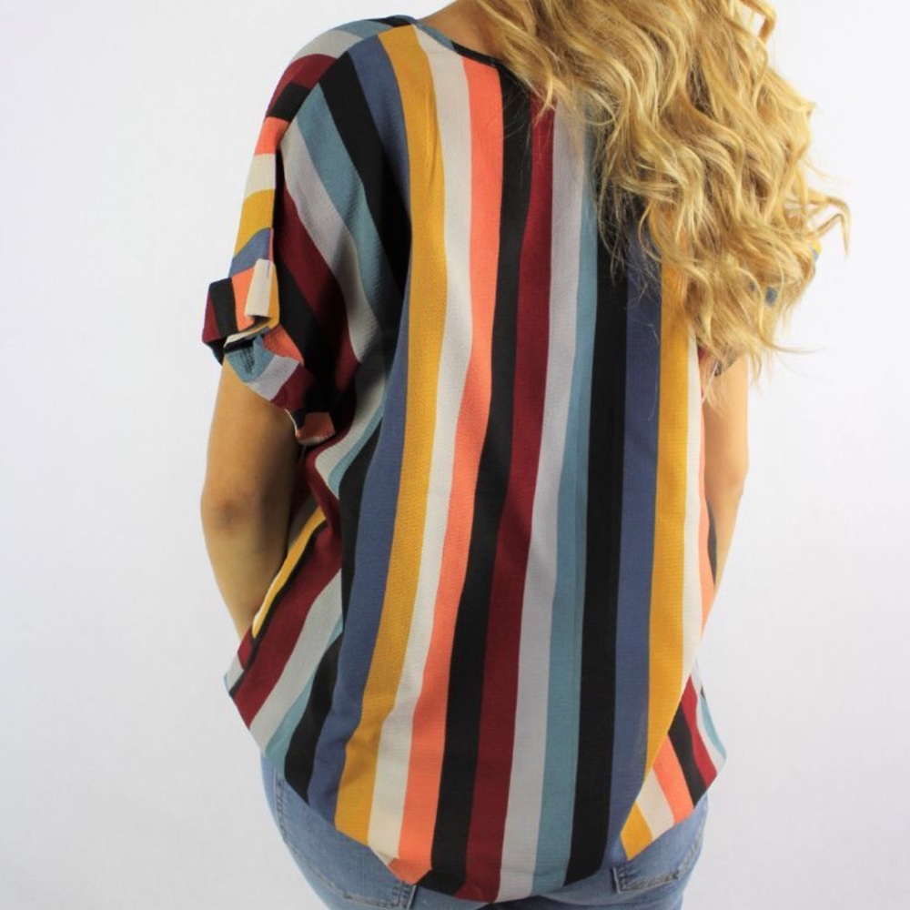 NWT! Sixty Stripes Top - Picture 3 of 9